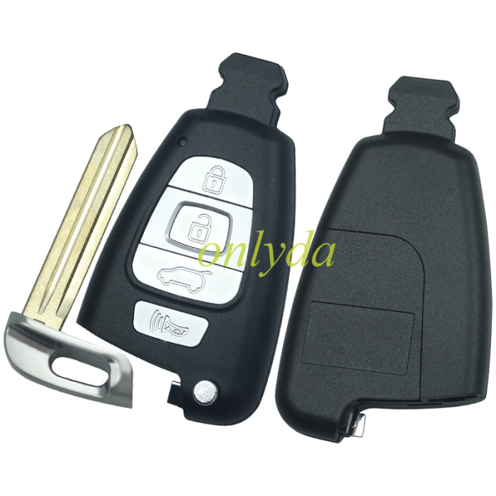 Free shipping 5pcs/lot For Hyundai Veracruz 3+1 button key shell