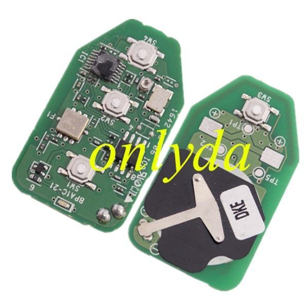 Free shipping 5pcs/lot For OEM 3+1 button remote key with 434mhz  PCB only