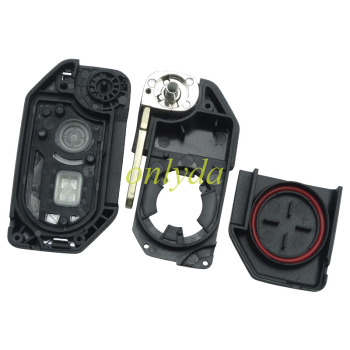 Free shipping motorcycle 1 button flip remote key blank