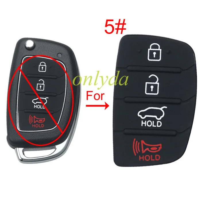 For Hyundai key pad , pls choose