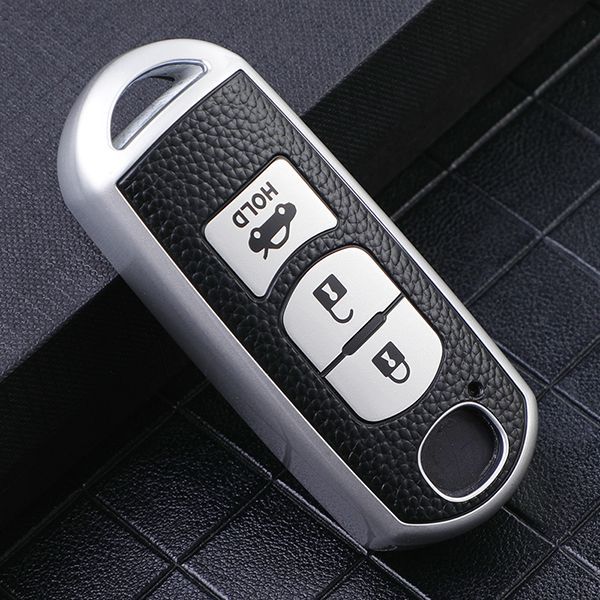 For Mazda A09H 3 button TPU protective key case please choose the color