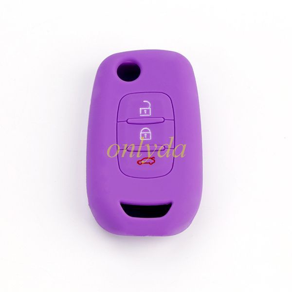 For Renault 3 button silicon case (Please choose the color)