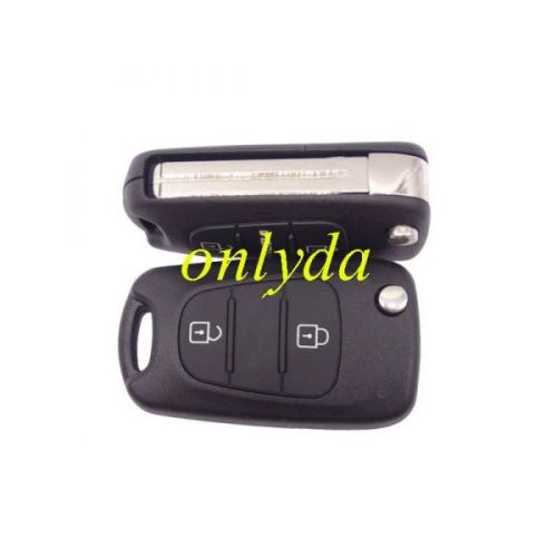Free shipping hyun VERNA  2 button remote key with 434mhz