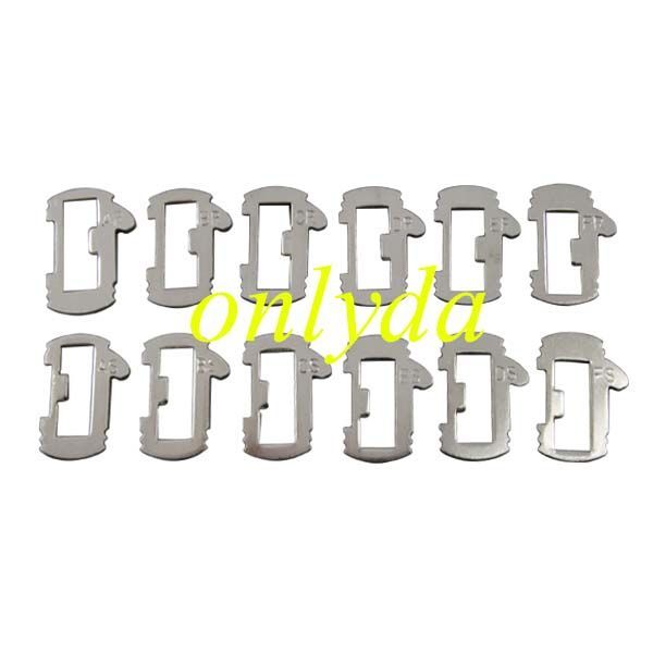 Free shipping For peugeot Citroen lock wafer it contains 1,2,3,4,5,6,7,8,9,10,11,12 Each part has 20pcs