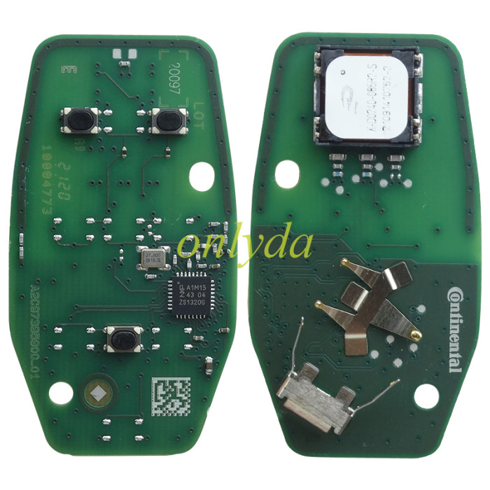 Free shipping For OEM   ALFA ROMEO GIULIA keyless 4+1 button  remote PCB +aftermarket shell （no logo） 434mhz