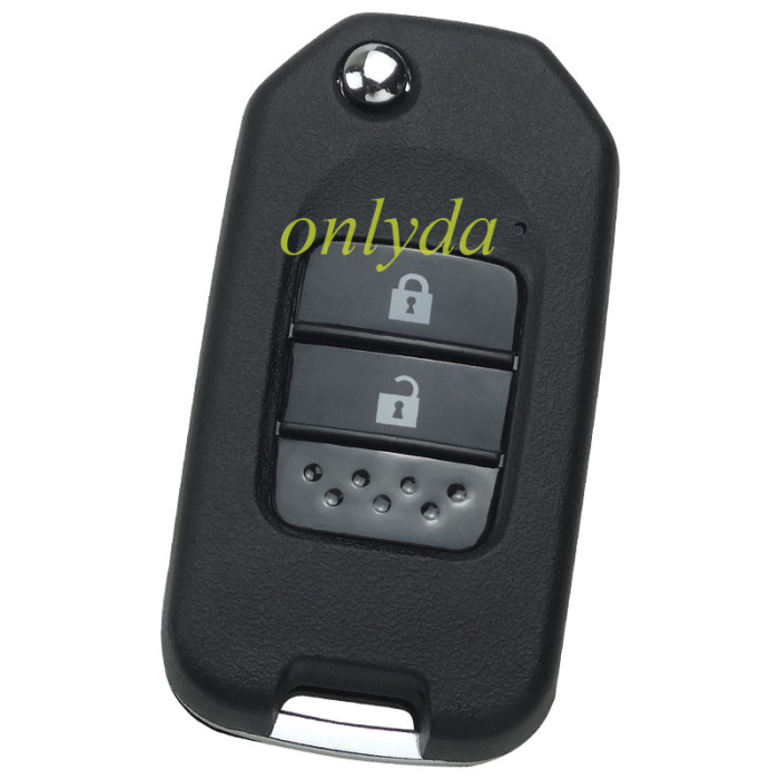Free shipping 5pcs/lot honda 2 button modified remote key shell