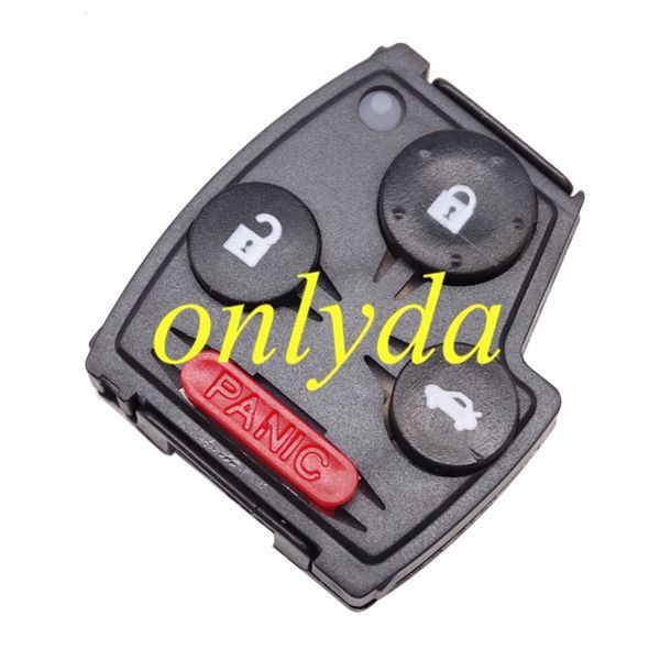 Free shipping 10pcs/lot Super Stronger GTL shell  for Honda 3+1 remote control key shell (cut the pad to be 2 or 3 button remote key shell)