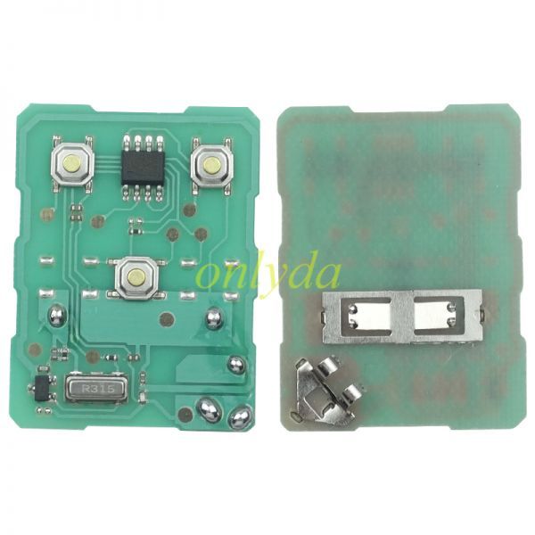 Free shipping 10pcs/lot For Ford 3button Remote control with 315mhz /434mhz
