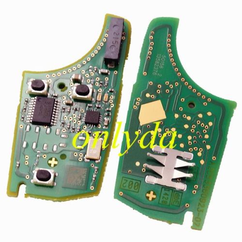 Free shipping For OEMl 2+1B remote key with 434mhz  5WK50079 95507070 chip GM(HITA G2) 7937E chip