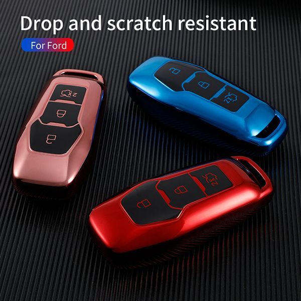 For Ford 3button TPU protective key case , please choose the color