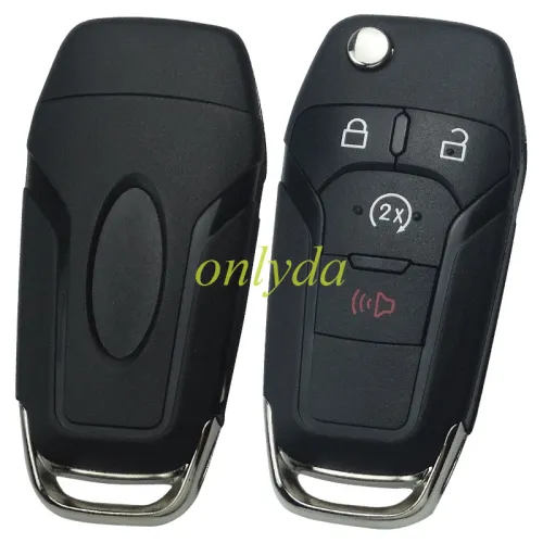 Ford 3+1 button remote key with 49 chip-902MHZ with HU101 blade FCCID:N5F-A08TDA made in China