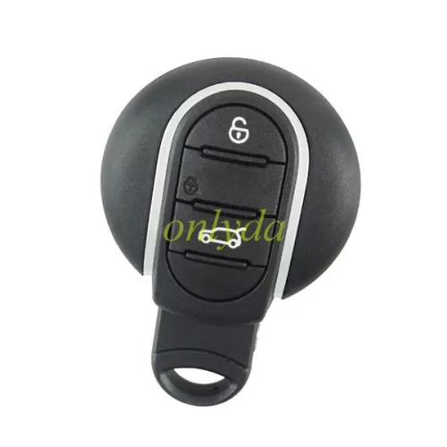 For BMW mini cooper 3 button keyless Mini remote key with 434mhz with PCF7945 Chip aftermarket PCB and genuine cover