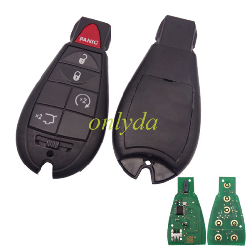 Free shipping For  OEM Chrysler 4+1 button remote with  434mhz