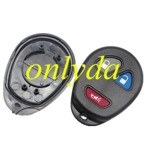 Free shipping 10pcs/lot For Buick 2+1 Button key blank with battery part
