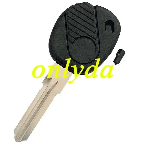 For VW transponder key blank with right blade with badge