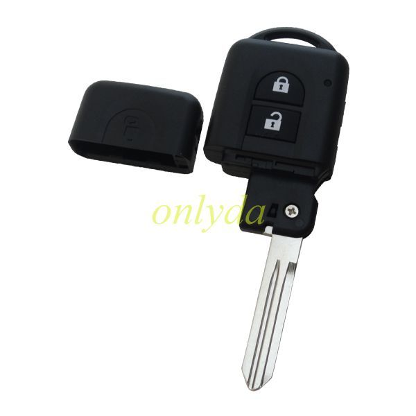 Free shipping For Nissan keyless smart 2 button remote key 433MHZ with 4D60 chip