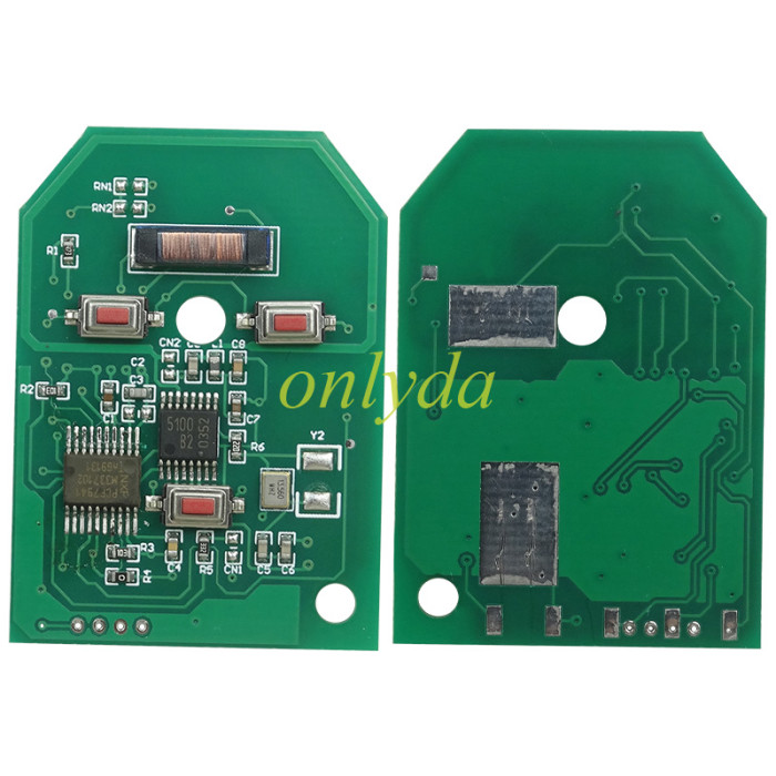Free shipping For Alfa aftermarket 3 button remote key with 433mhz with 7941 chip ASK