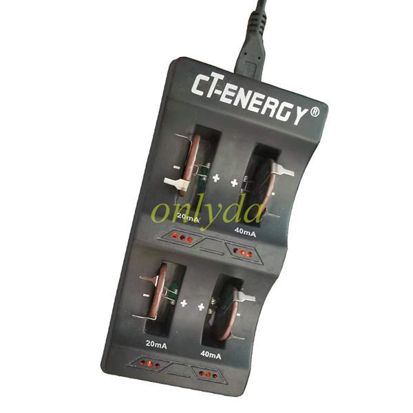 For VL2032/2020 rechargeable lithium battery smart charger
