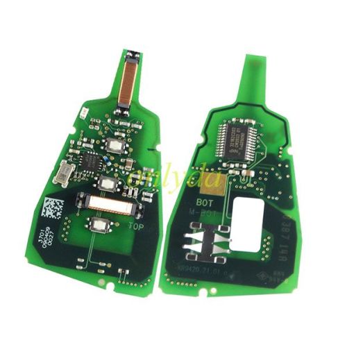 Free shipping For Hyundai Veracruz keyless go 3 button remote key with 433mhz with 46 chip