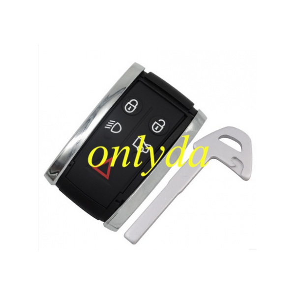 Free shipping For Jaguar Keyless remote key 315mhz/433mhz, 5 button, pcf7953A /HITAG2 46 chip, FCC ID: KR55WK49244