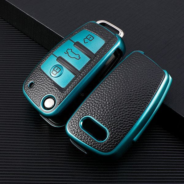 For Audi A3/Q3/Q2L/A1/S3 3button TPU protective key case,please choose the color