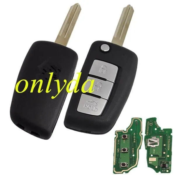 For Nissan 3B modified  remote  315mhz/433mhz electronic wave modle