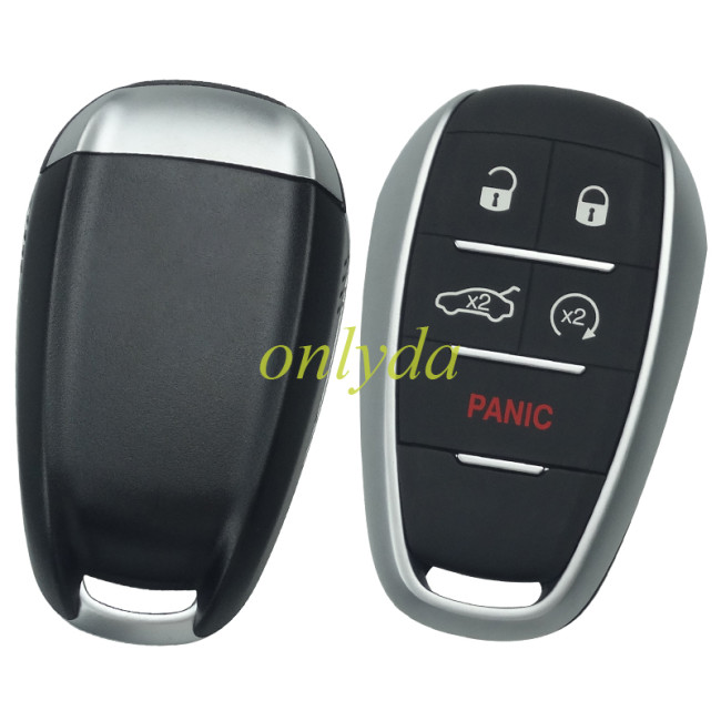 Free shipping 4+1 button remote key shell