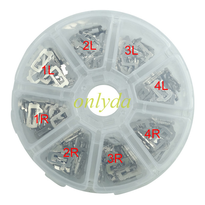 Free shipping For Chevrolet/Buick/GM lock wafer it contains 1L,2L,3L,4L,1R,2R,3R,4R. Each number has 20pcs