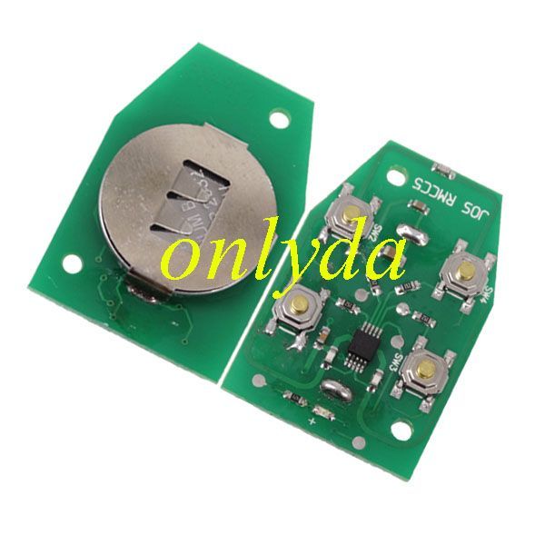 Free shipping 5pcs/lot For ford 4 button remote with 304MHZ