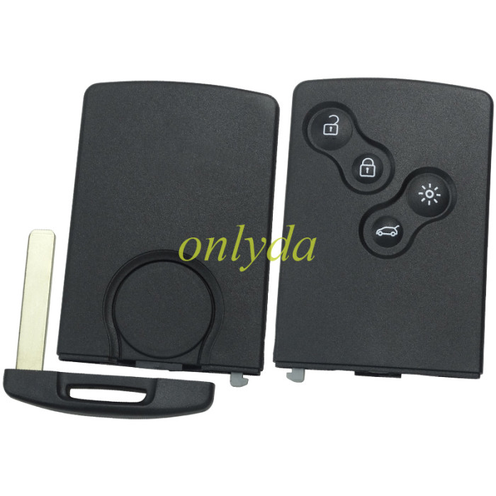 Free shipping For Renault Clio III  keyless Remote with chip Hitag AES / pcf7945, Used for car after 2013 year , pls program with  AVDI