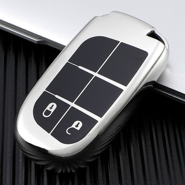 For Jeep, free light, dodge, coolway 2 button TPU protective key case , please choose the color