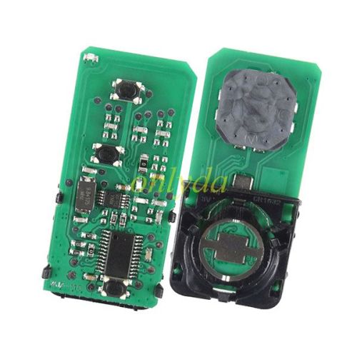 Free shipping For BYD Smart 3 buttom remote key with 315mhz with 46 PCF 7952 chip