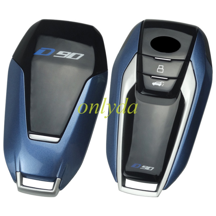 Free shipping Original smart key LDV D90 remote ASK with 433mhz ID47 chip for SAIC MAXUS D90 LDV