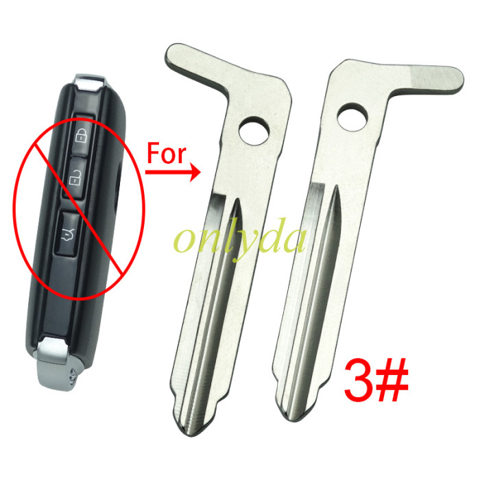 Free shipping 10pcs/lot For Mazda  small blade , pls choose blade model