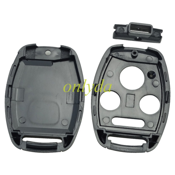 Free shipping 10pcs/lot For Honda  button remote key blank with badge  (no chip slot place), pls choose button