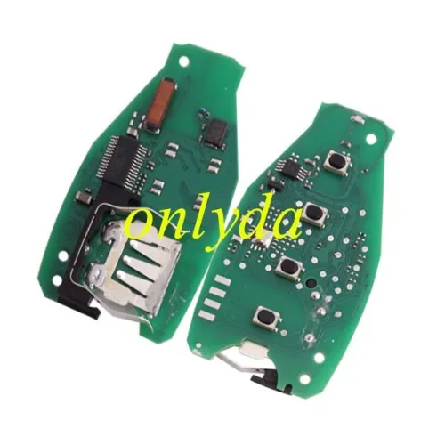 For VW Touareg 3 button remote key with 434MHZ