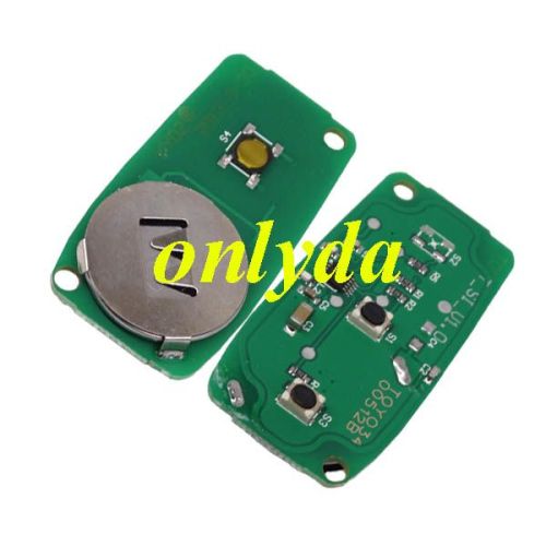 Free shipping 5pcs/lot For Toyota 2+1 button remote key with 315mhz FCC:GQ43VT14T