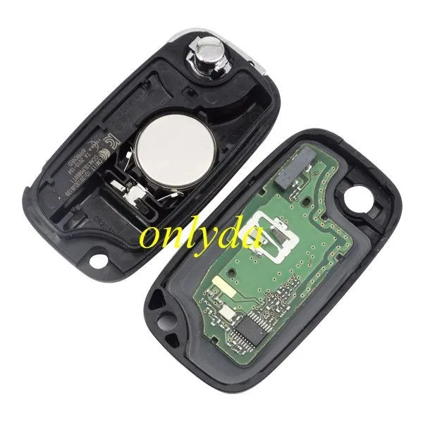 For  OEM Citroen 3 button remote key with 434mhz