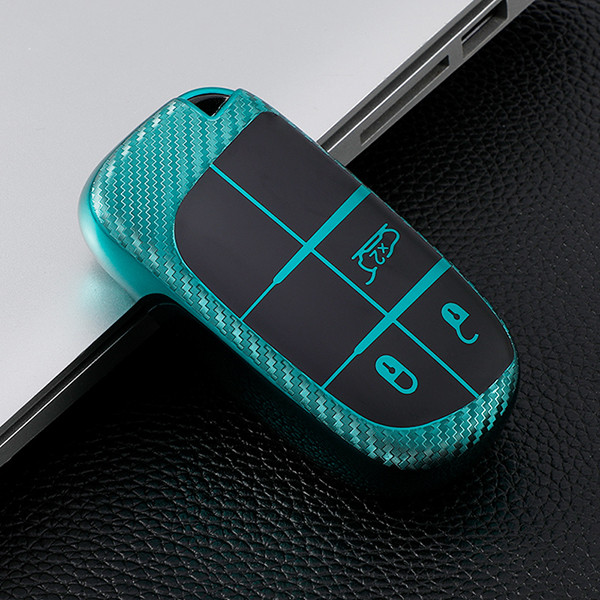 For Jeep  Guide/Free Light/Freeman/Grand Cherokee/Grand Commander  3 button TPU protective key case