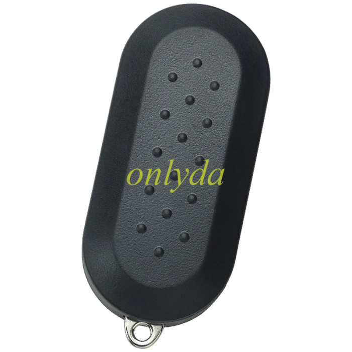 Free shipping 10pcs/lot For Fiat 3 button remote key blank with Sip22 blade black color,  The logo position is bright