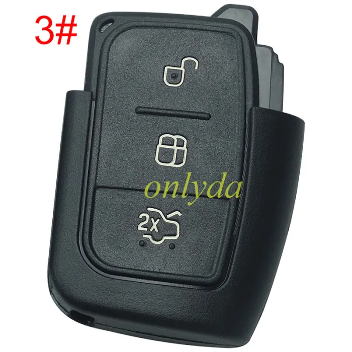 For Ford Focus flip remote key blank, pls choose blank