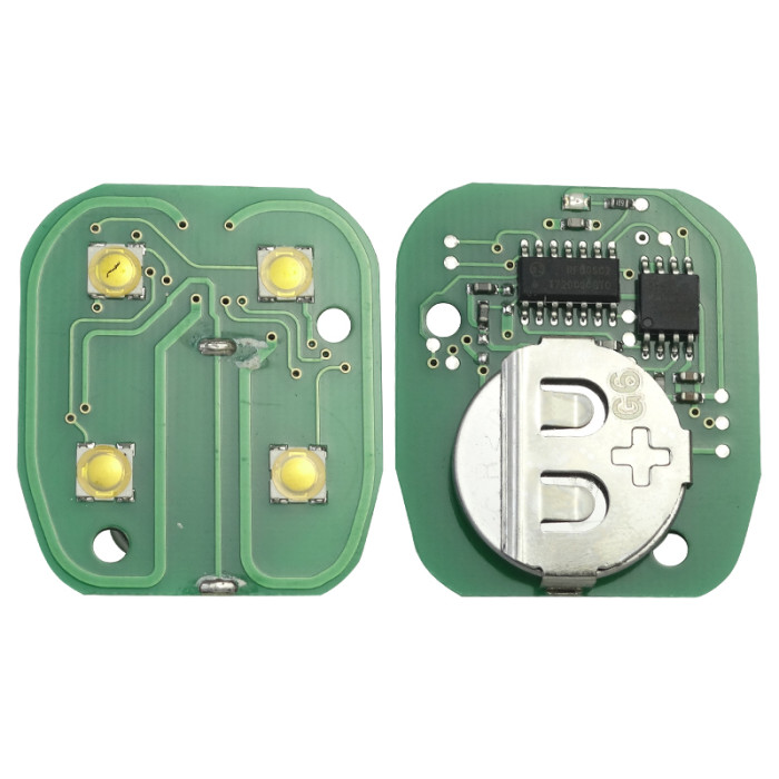 Free shipping 5pcs/lot For Buick  remote key with 315MHZ D BOARD FCCID = KOBUT1BT , pls choose button