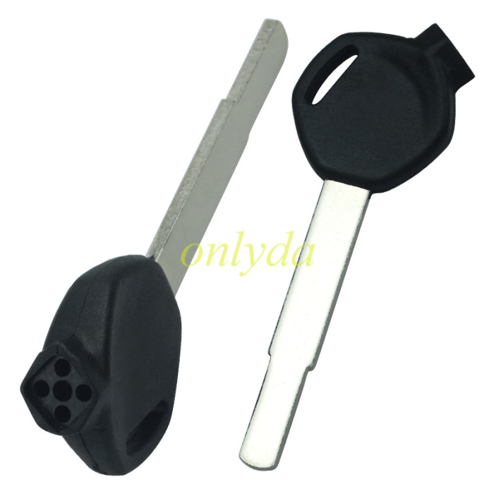 Honda-Motor bike key blank with printed badge