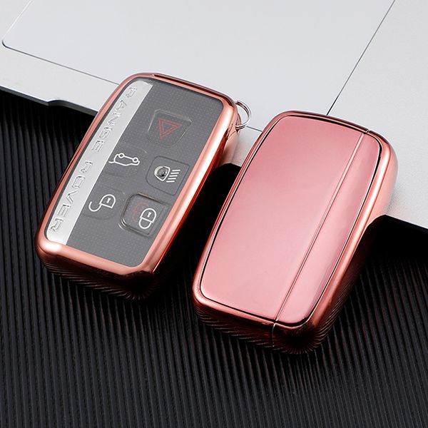 For Landrover Jaguar TPU protective key case  black or red color, please choose