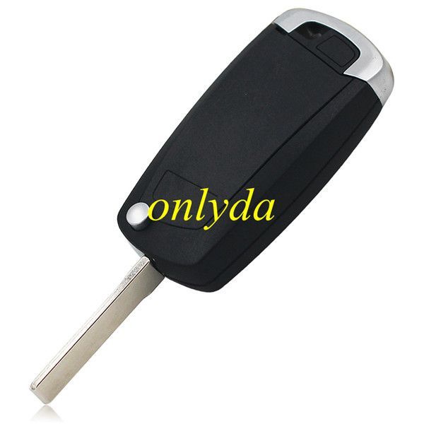 Free shipping 5pcs/lot For BMW ews system modified  4 button flip  key blank with HU92 blade