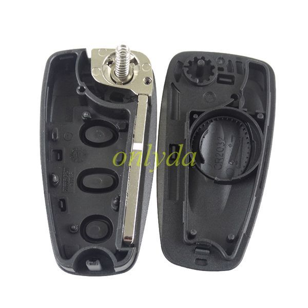Free shipping For Ford 3 button remote key with 433.92MHZ FSK model  with 49 chip GK2T15K601-AB A2C94379403