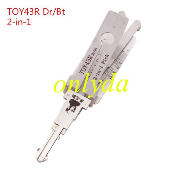 For Lishi subaru TOY43R lock pick for Subaru XV FLORID