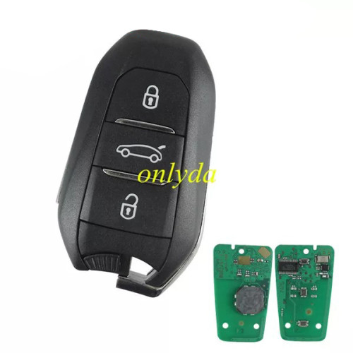 Free shipping For Citroen smart  KEYLESS remote key with 434mhz with 4A chip