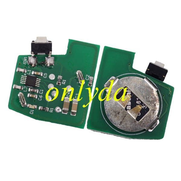 Free shipping For hyundai 1 button remote key Verna with 434mhz