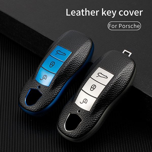 For Porsche 3 button TPU protective key case please choose the color
